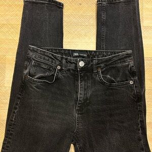 Zara Men's Black Jeans